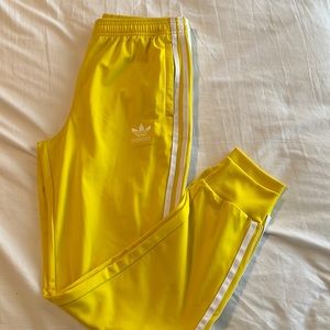 Rare yellow Adidas pants